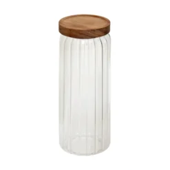 Stijlvolle luchtdichte glazen voorraadpot 1.3 liter Five®