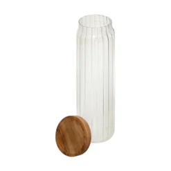 Stijlvolle luchtdichte glazen voorraadpot 1.3 liter Five®