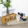 Theebox transparante deksel Five®