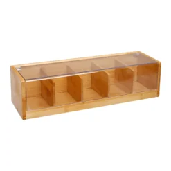 Theebox transparante deksel Five®