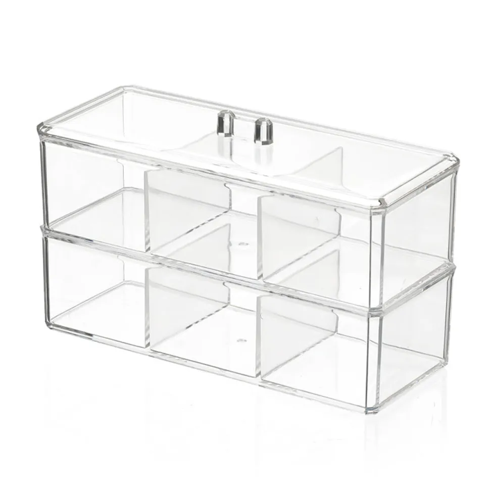 Transparant bakje met deksel Five® - Selena