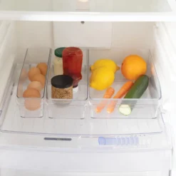 Transparante koelkastbakken 3-delig Five®