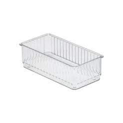 Transparante ladebakjes 6-delige set ribbelpatroon Five®
