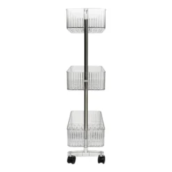 Transparante smalle trolley Five® - Plastor