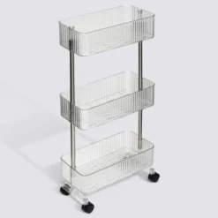 Transparante smalle trolley Five® - Plastor