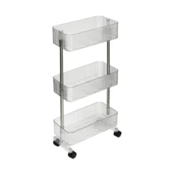 Transparante smalle trolley Five® - Plastor