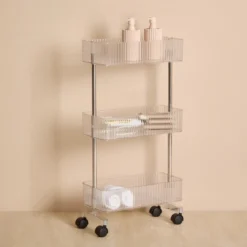 Transparante smalle trolley Five® - Plastor