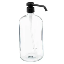 Transparant zeeppompje glas 1 liter Five®