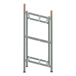 Uitschuifbaar metalen schoenenrek tot 12 paar Five® Cassie