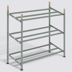 Uitschuifbaar metalen schoenenrek tot 12 paar Five® Cassie