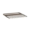 Uittrekbaar broekenrek 605 x 430 mm grafiet - Classic by Elfa