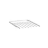 Uittrekbaar broekenrek 449 x 430 mm wit - Classic by Elfa