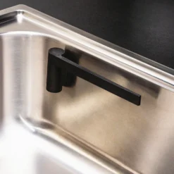 Vaatdoekhouder magnetisch bio zwart - Happy Sinks