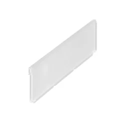 Verdeler 427 mm set van 2 transparant - Classic by Elfa