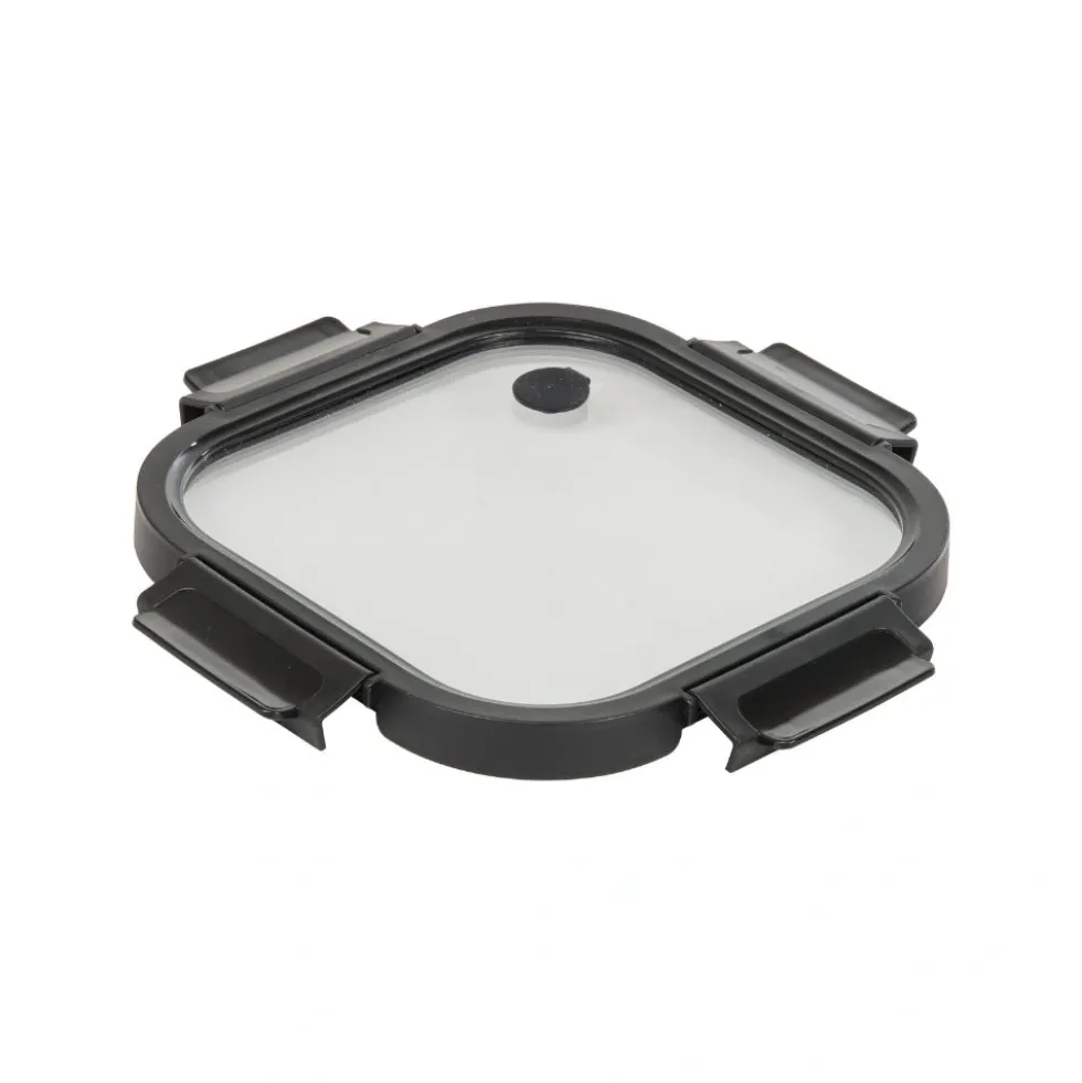 Vierkant vershoudbakje glas 1100 ml Five®