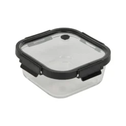 Vierkant vershoudbakje glas 1100 ml Five®