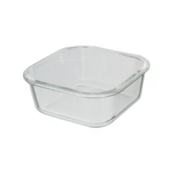 Vierkant vershoudbakje glas 750 ml Five®