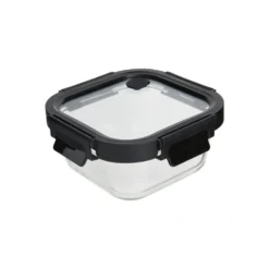 Vierkant vershoudbakje glas 750 ml Five®