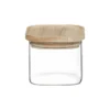 Voorraadpotten met houten deksel 4-delig Five®