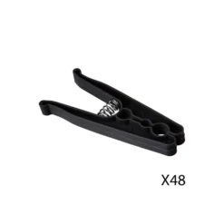 Wasknijpers kunststof 48 stuks Five®