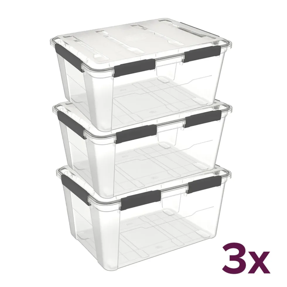 Waterdichte opbergbox 75 liter (voordeelbundel) Five® - Heavy Duty