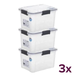 Waterdichte opbergbox 18 liter (voordeelbundel) Five® - Heavy Duty