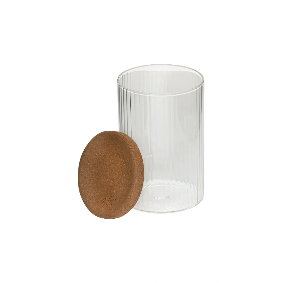 Wattenschijfjes en -staafjes houder 3-delige set Five®