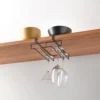 Wijnglazen rek Metaltex - Black edition