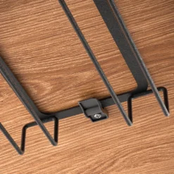 Wijnglazen rek Metaltex - Black edition