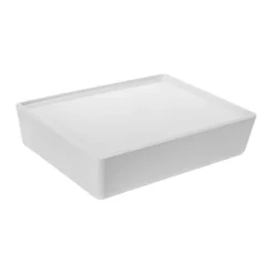 Wit bakje met deksel 6 liter Ezystorage