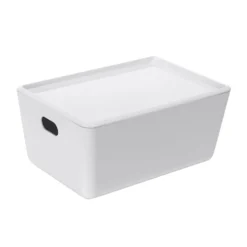 Wit bakje met deksel 4 liter Ezystorage