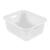 Witte kunststof mand 13.9 liter Ezystorage