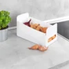 Witte mandjes 3-delig Wenko