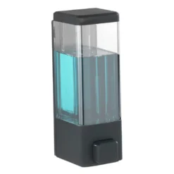 Zeepdispenser wand zwart Wenko