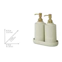 Zeep en afwasmiddel dispenser Wenko