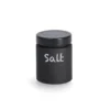 Zwart beschrijfbaar kruidenpotje 150 ml Zeller Present