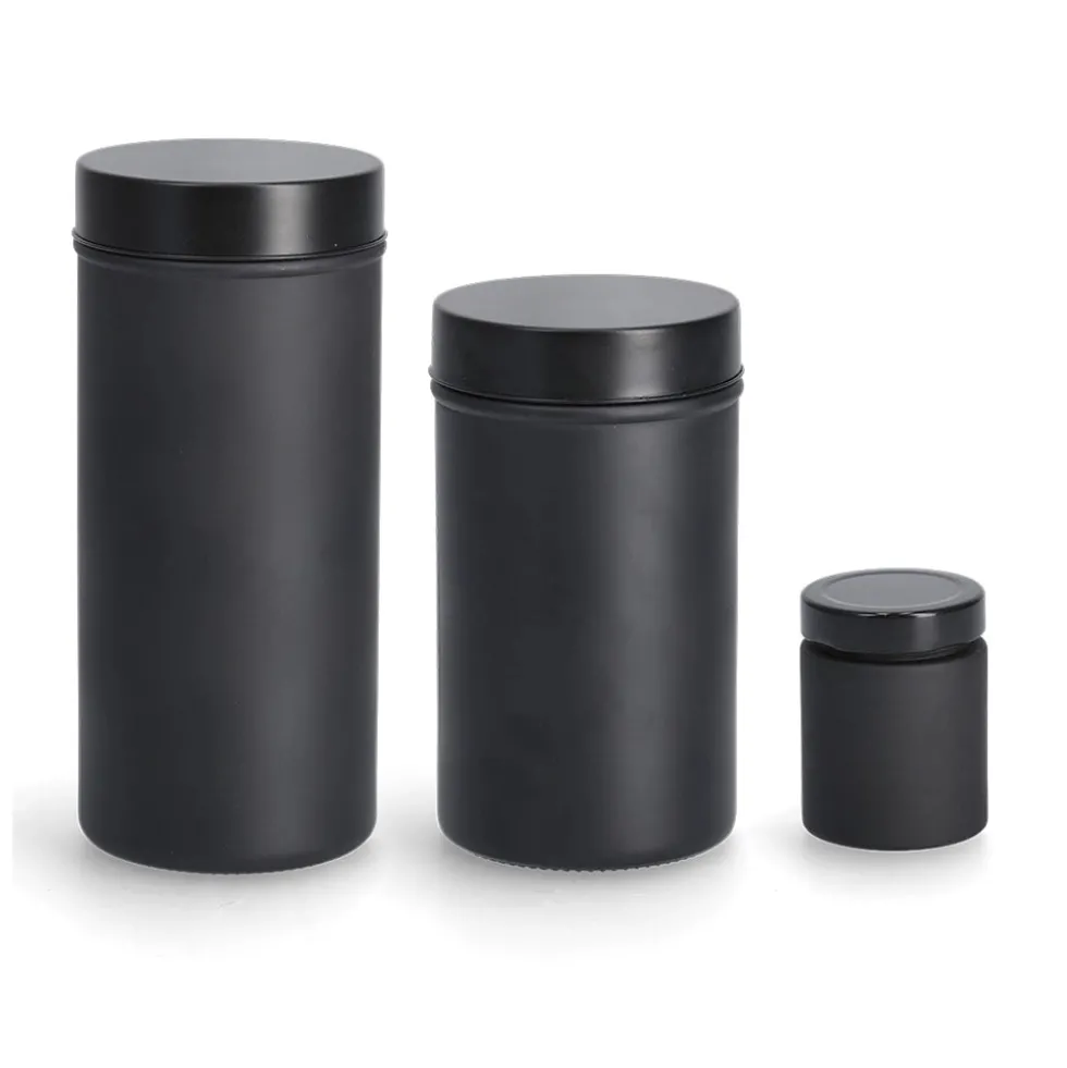 Zwart beschrijfbaar kruidenpotje 150 ml Zeller Present