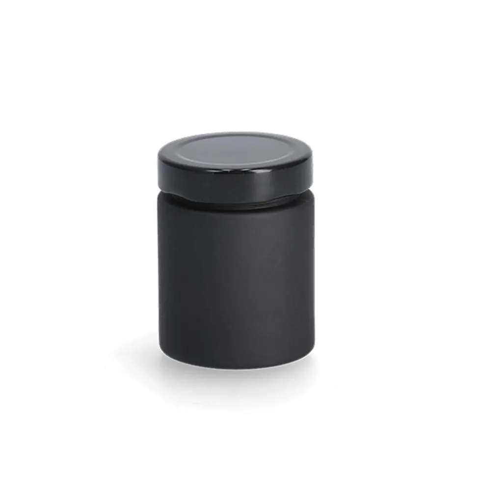 Zwart beschrijfbaar kruidenpotje 150 ml Zeller Present