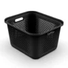 Zwarte kunststof mand 19.6 liter Ezystorage