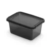 Zwarte stevige opbergbox 1.5 liter Orplast - BaseStore