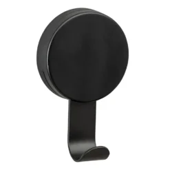 Zwart haakje zonder boren Wenko - Pavia Black