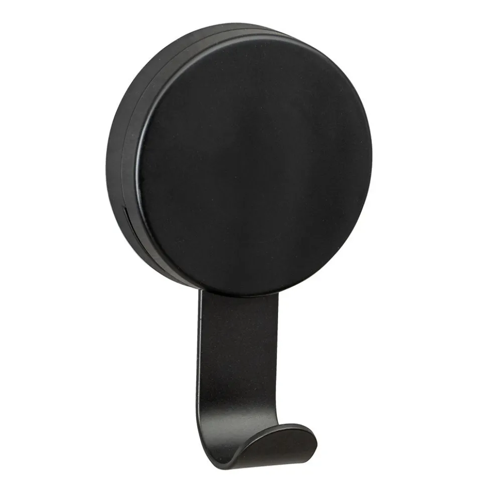 Zwart haakje zonder boren Wenko - Pavia Black
