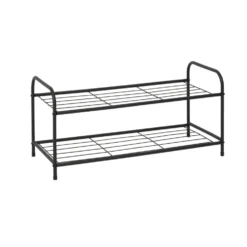 Zwart metalen schoenenrek 6 paar Five®