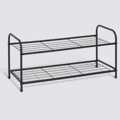 Zwart metalen schoenenrek 6 paar Five®