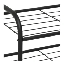 Zwart metalen schoenenrek 12 paar Five®